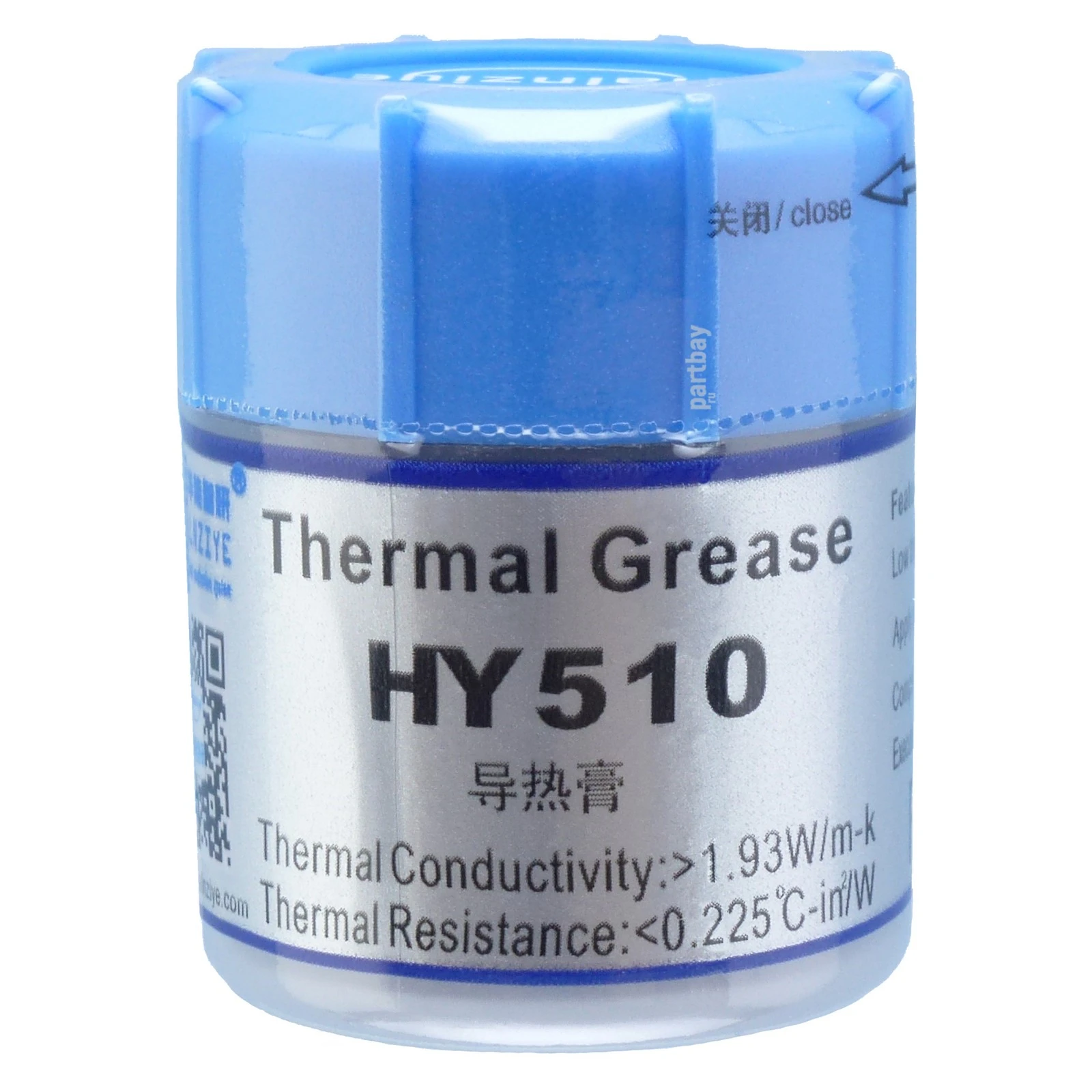 Thermal grease halnziye hy510 (10g, Bank)