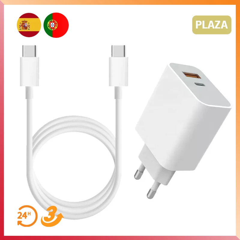 Caricabatterie Usb Da 25W C Pd Quick Charge 3.0 E 20W/3A Cavo Da Tipo C A Tipo C Dati Di Ricarica Rapida Pd Usb Tipo C Pd Cavo Di Ricarica Rapida Per 