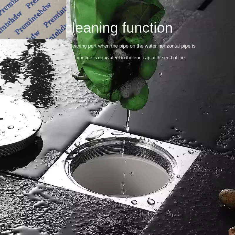 3" PVC Sewer Cleanout Plug - NPT Male Threaded Drain Cap For Plumbing Systems