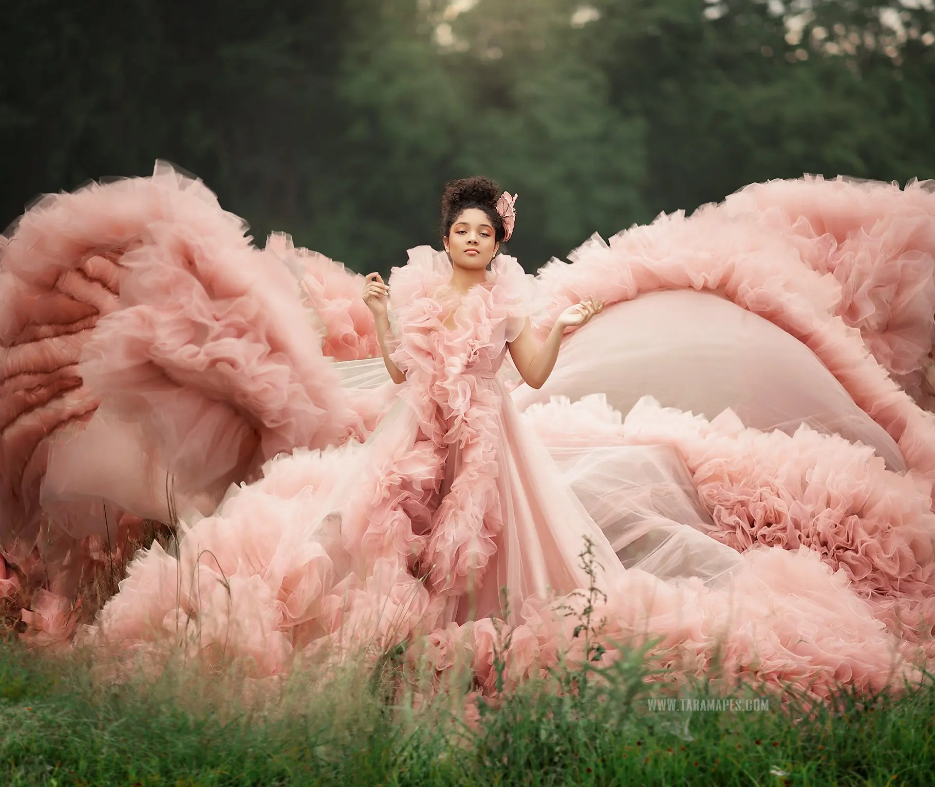 Рисунок 3 - Тюлевое платье для выпускного