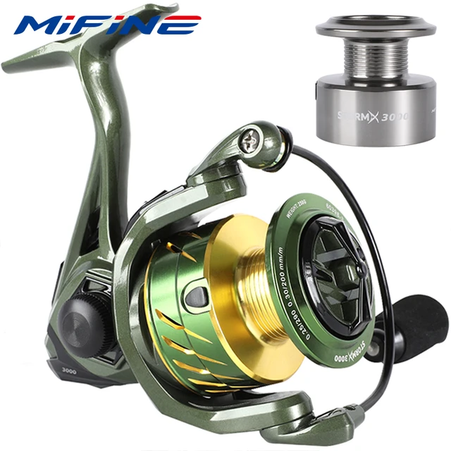 Spinning Fishing Reel Wheel Coil Bait 12Kg Max Drag Powerful CNC