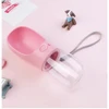 Pet Travel Water Bottle Universal For Cats Dog Food Dispenser Puppy Water Bottle Leak Proof Walking Cup For Outdoor Use Bowl 4