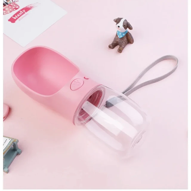 Pet Travel Water Bottle Universal For Cats Dog Food Dispenser Puppy Water Bottle Leak Proof Walking Cup For Outdoor Use Bowl 4