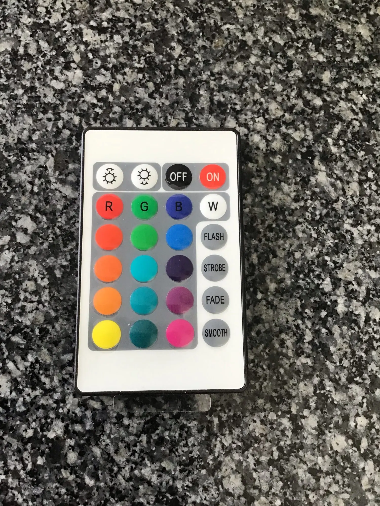 Boule solaire étanche multicolore de jardin