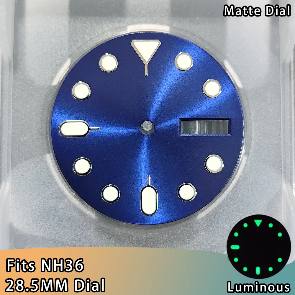 Sterile Luminous Double Calendar Watch Dial - 28.5mm Accessories