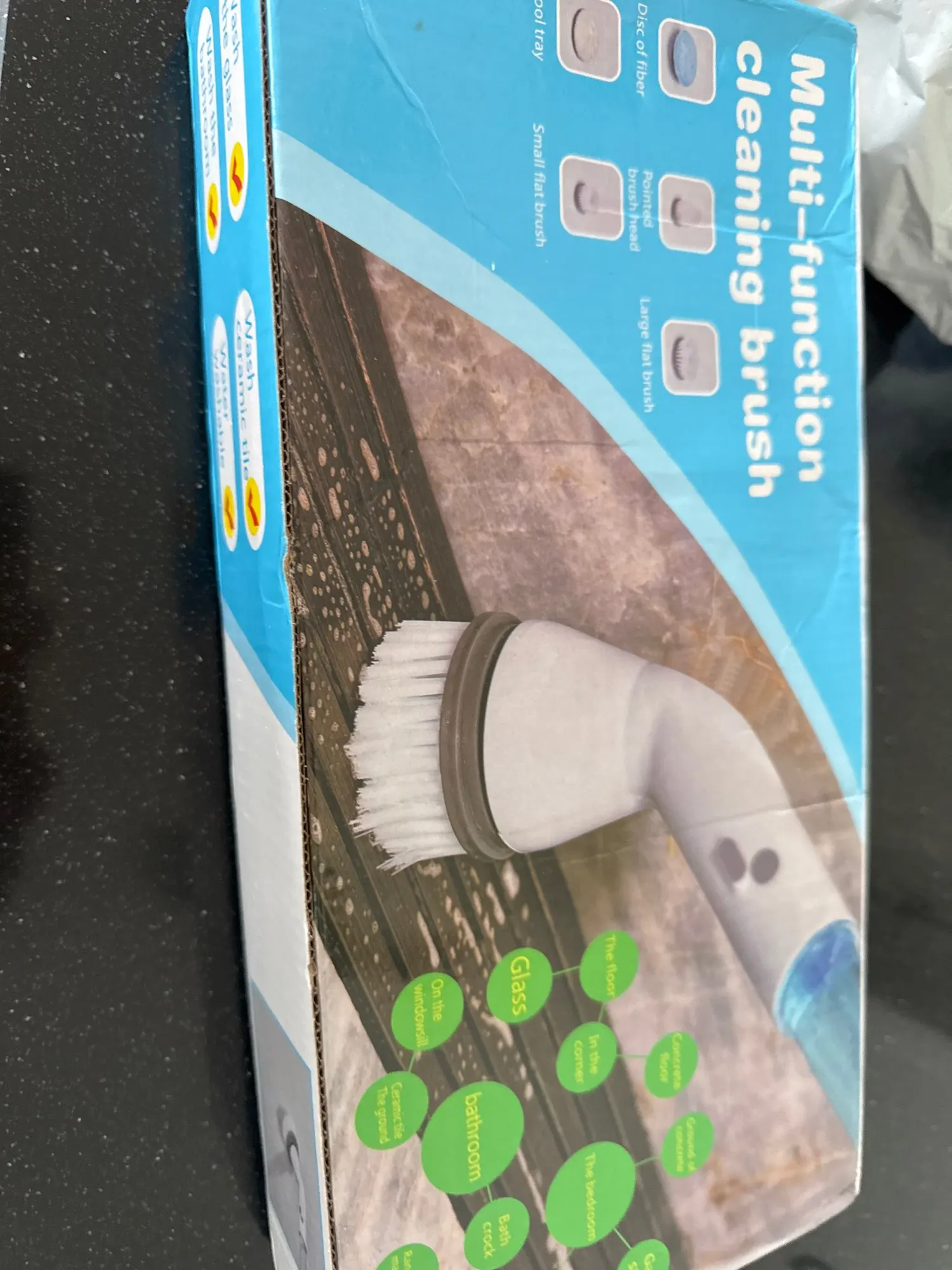 CEPILLO DE LIMPIEZA ELECTRICO 9 EN 1