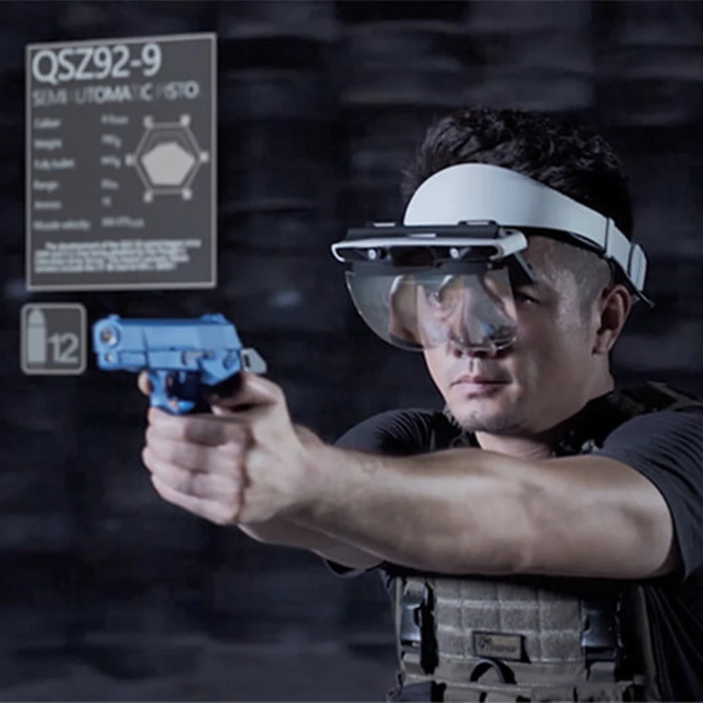 Ximmerse Mixed Reality Rhinox Holographic Projection Smart Glasses MR Multiplayer Collaborative Interaction