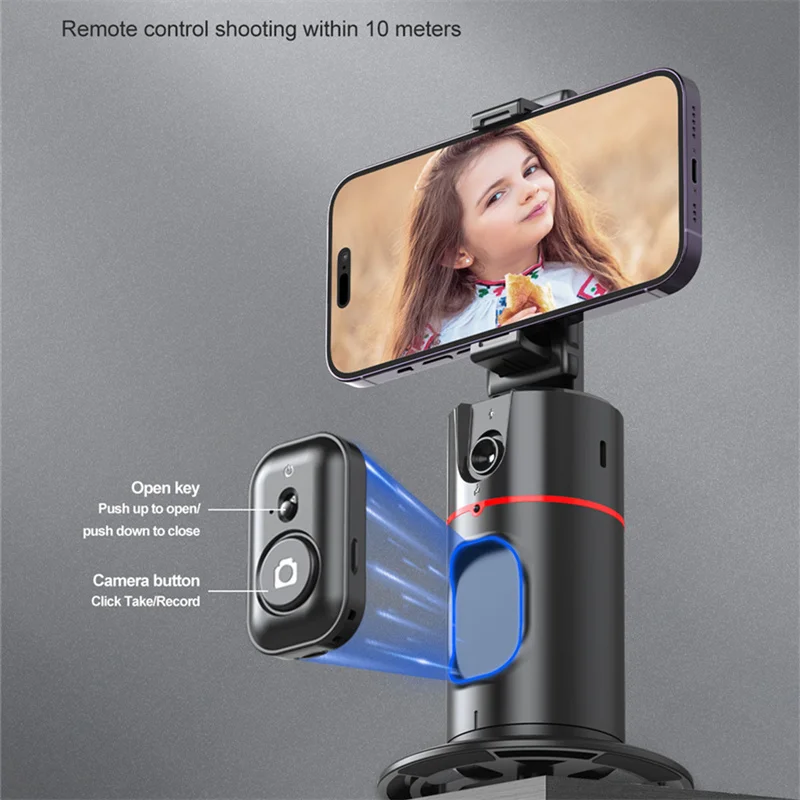 Gimbal Stabilizer Roreta Axis 360 Rotation Gimbal Stabilizer Selfie Stick Foldable Bluetooth Shutter For Smartphone