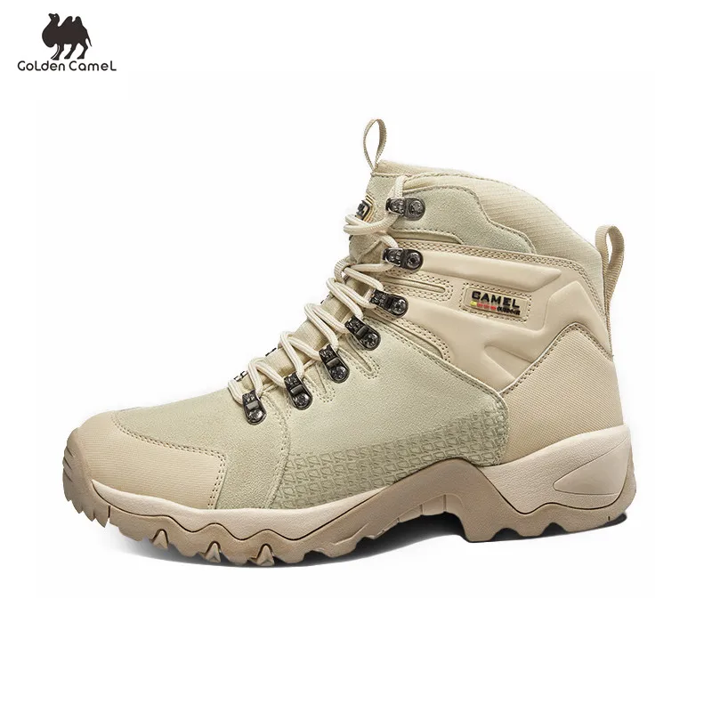 

GOLDEN CAMEL Waterproof Hiking Shoes Non-slip Wear-resistant High Top Men‘s Boots Military Trekking Shoes for Men 2023 Autumn