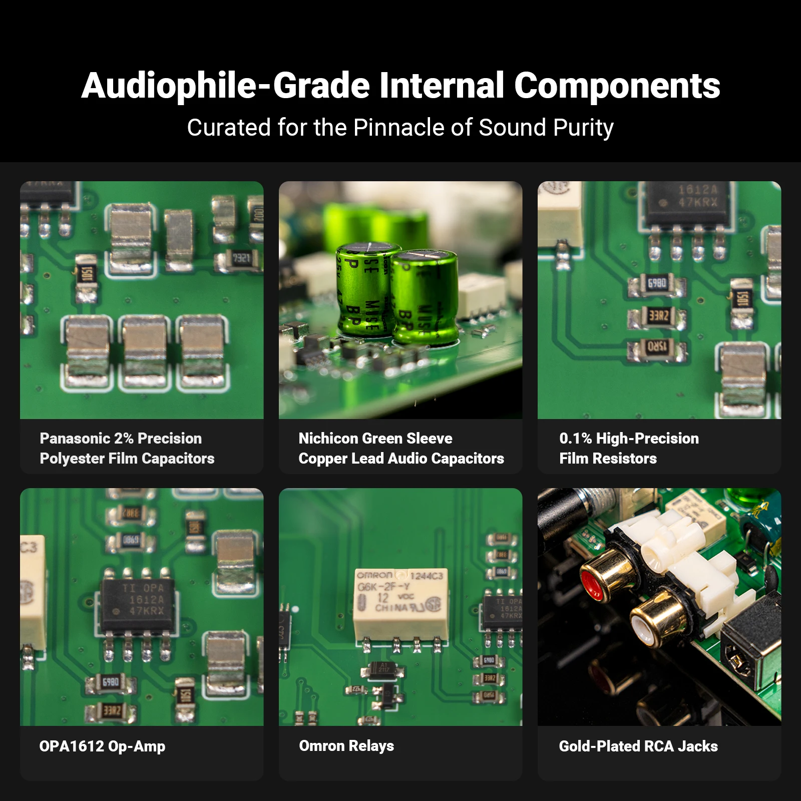 Fosi Audio BOX X5 HIFI Phono Preamp, Mini Preamplifie Home Audio for MM/MC Cartridge Turntable RIAA Preamplifier compact with V3 4