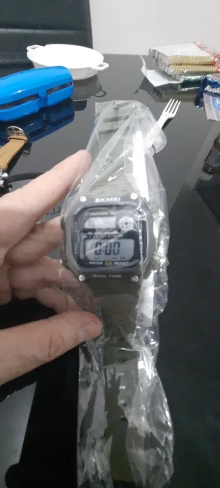 SKMEI 2126 Men's Digital Sports Watch 5BAR Waterproof Stopwatch photo review
