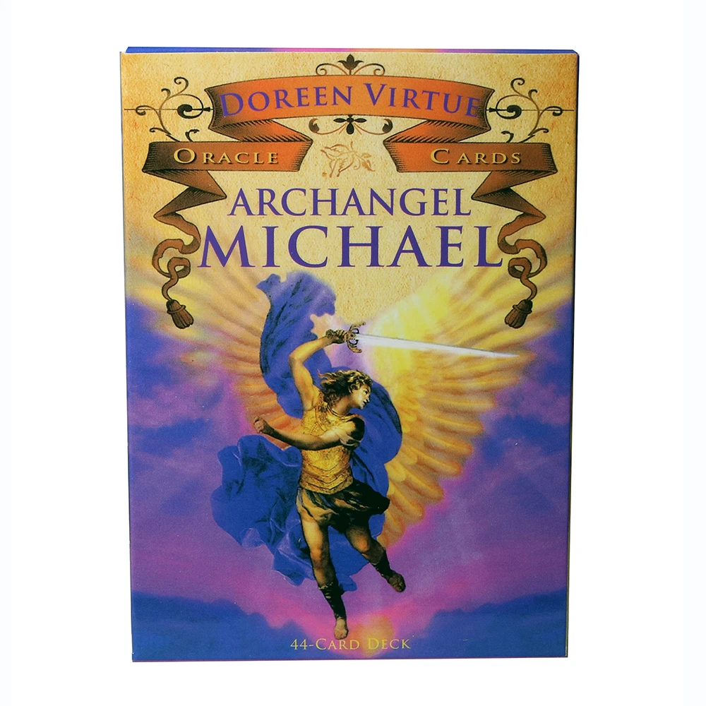 New Archangel Michael Oracle Cards Leisure Party Table Game High Quality  Fortune telling Prophecy Tarot Deck With Guide Book| | - AliExpress