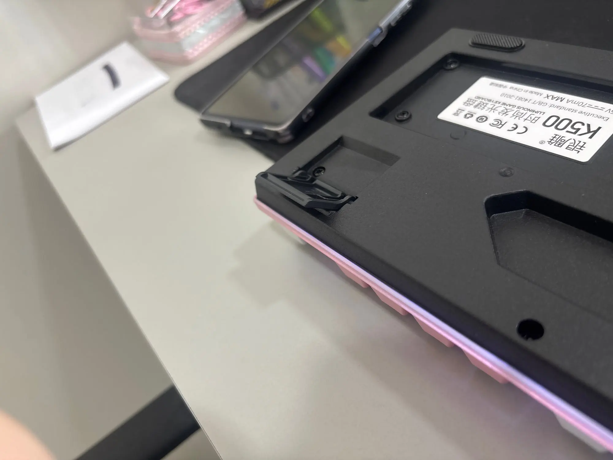 YINDIAO K500 Wired Low Profile Keyboard with Numpad photo review