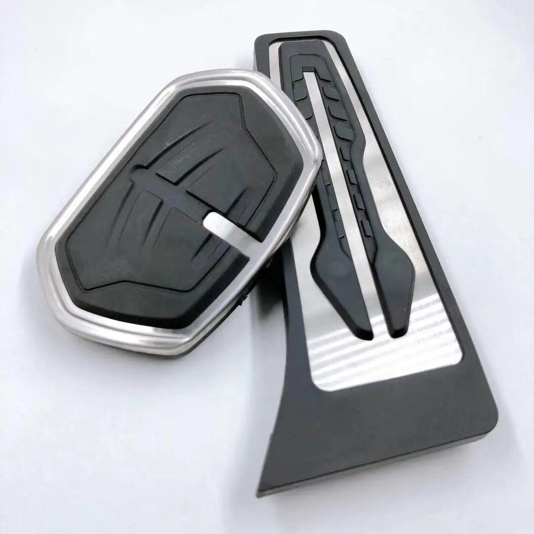 Car Gas Brake Pedal for BMW 2 Series GT F45 F46 U06 220i 2014~ Stainless Steel Anti-Slip Footrest Pedals Cover Accessories