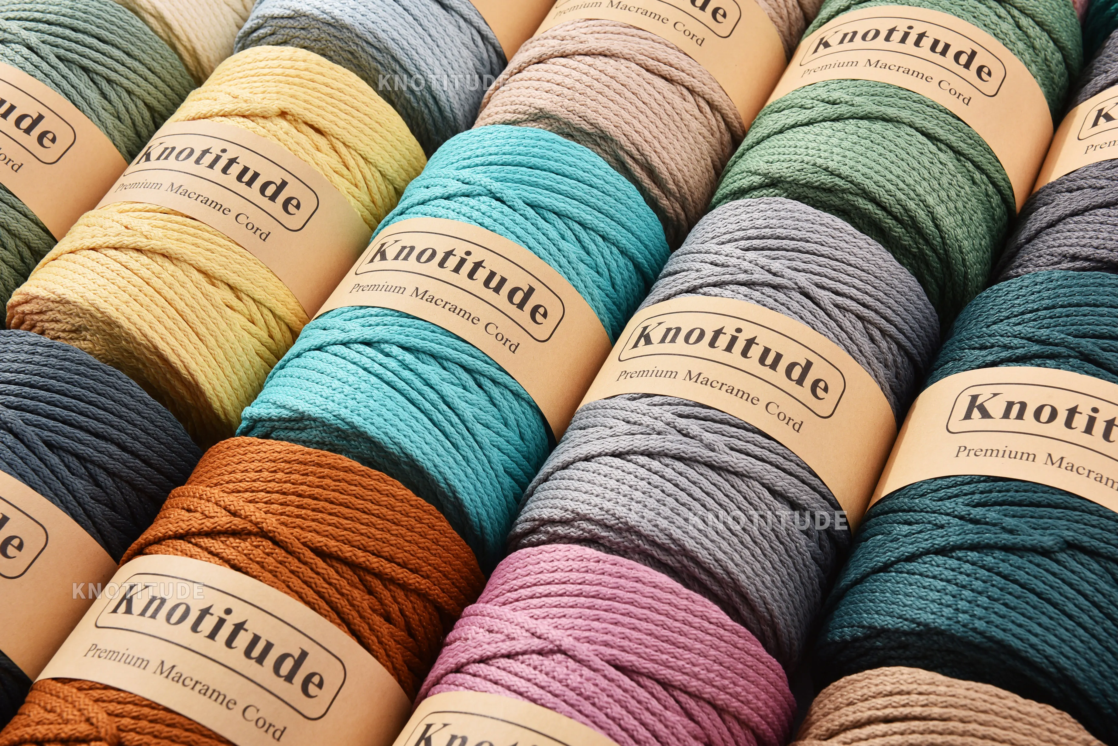Hammock cord 5MM Soft Polyester Crochet cord 135meters a Roll Macrame cord. Unique Polyester knitting yarn  Basket knitting Yarn 2