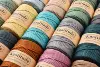 Hammock cord 5MM Soft Polyester Crochet cord 135meters a Roll Macrame cord. Unique Polyester knitting yarn  Basket knitting Yarn 2