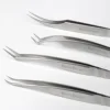 Anti-Static Tweezers Eyelash Extension Professional High Precision Volume Tweezer Stainless Steel Tweezers Antislip Makeup Tool 4