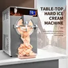 220V/110V 48L/H Batch Freezer Gelato Machine Hard Ice Cream Machine Commercial Used Vertical Italian Sundae Making Machine 4