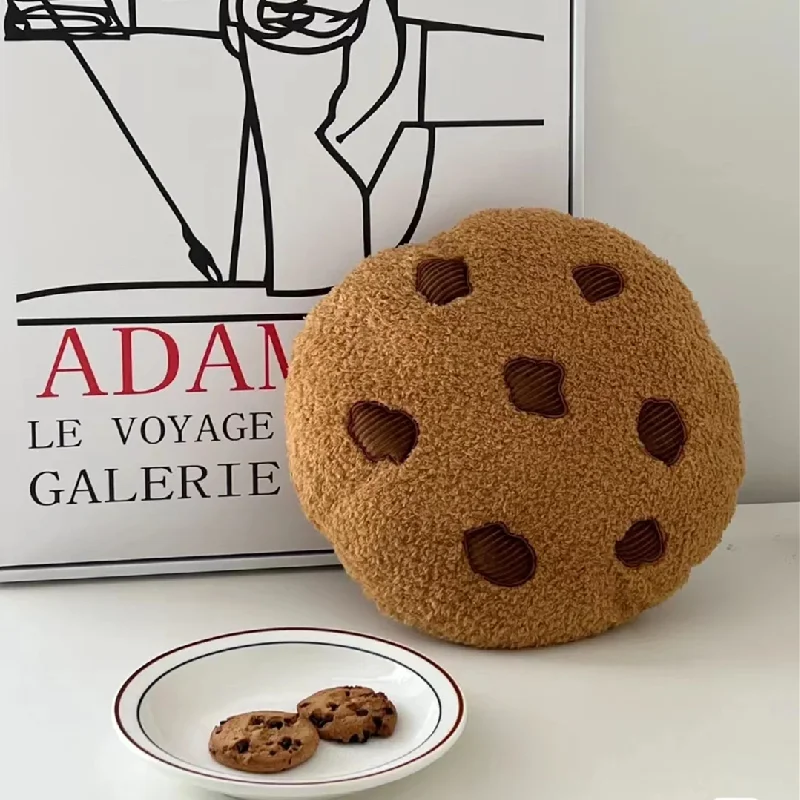 Kawaii Chocolate Chip Cookie Seat Cushion