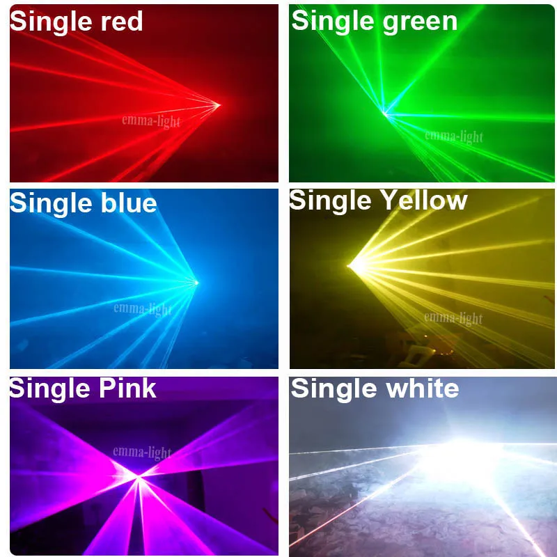 ILDA 5W-12W RGB Animation Beam Scanner Stage Laser Light Projector DJ Disco Bar Club Party Dance Wedding Xmas Effect Show Lamp images - 6