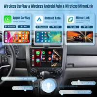 9 Inch Wireless Car Stereo Radio 2 Din IPS Touchscreen Car Video Player CarPlay Android Auto with Rear Camera GPS WIFI FM 2G+32G - Image 3