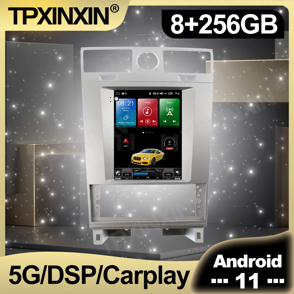 

8+256GB Android Tesla Screen Car Radio For Lincoln Navigator 2005 - 2009 Multimedia Auto Video DVD Player Navigation Stereo GPS