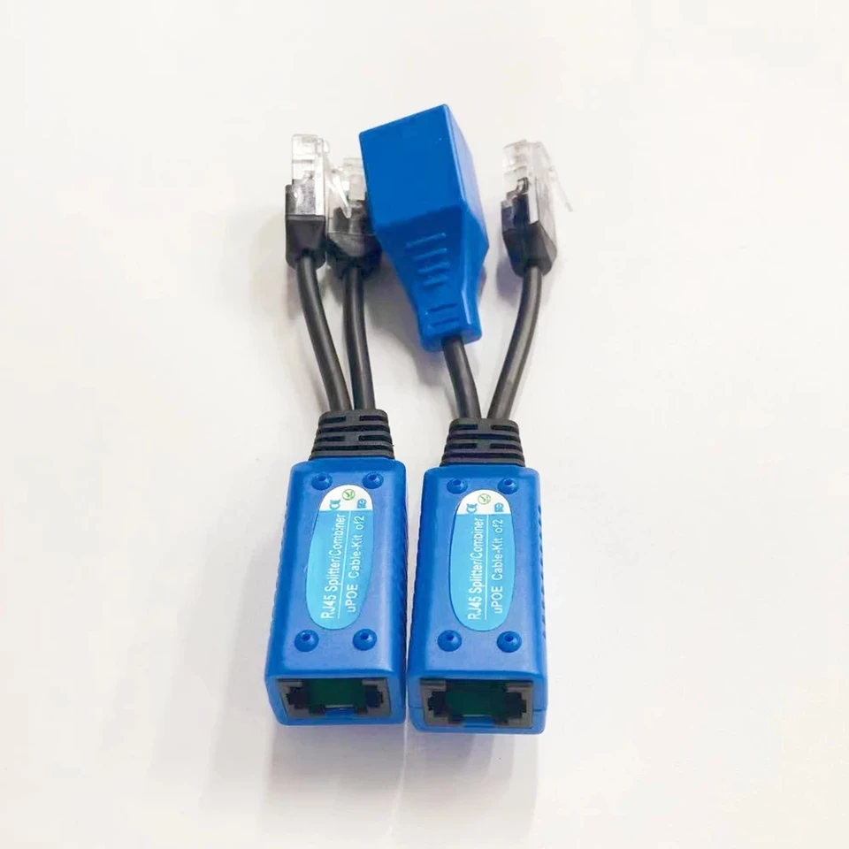 IPCamPower Adaptador Divisor De Combinador POE, Ejecuta 2