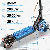 TODIMART T3S 8.5 inch Electric Scooter 500W Adult E-Scooter 36V10.4Ah 30km/h Speed Support APP 30km Range City Electric Scooters 2