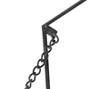 1PC 8*7*4.5cm Tranpartent Geometrical Glass Jewelry Box Hinged Top Lid  with Metal Chain Jewelry Organize Holder Ring Box 4