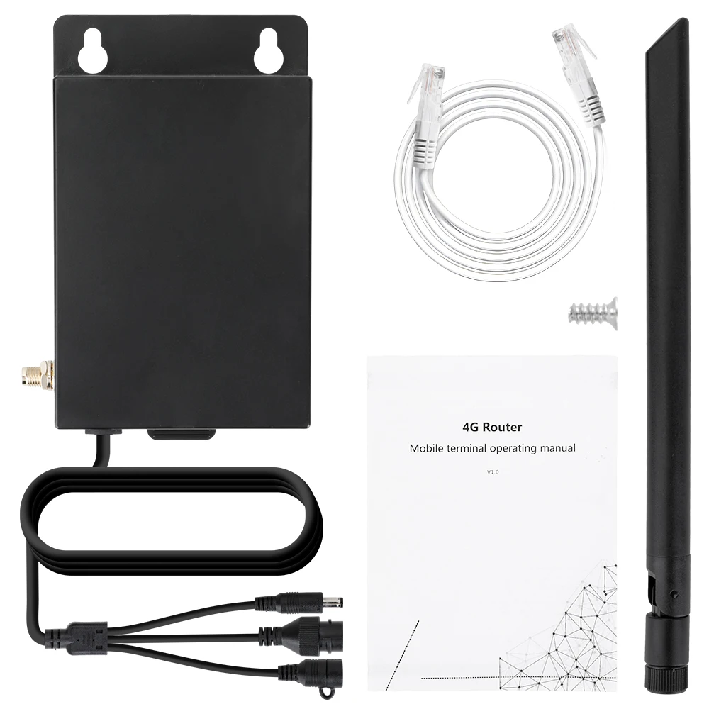 W2 Modem sem fio LTE Router Outdoor 4G impulsionador de sinal WiFi 300Mbps 4G/3G/2G SIM card all Netcom Hotspot dongle 15 device