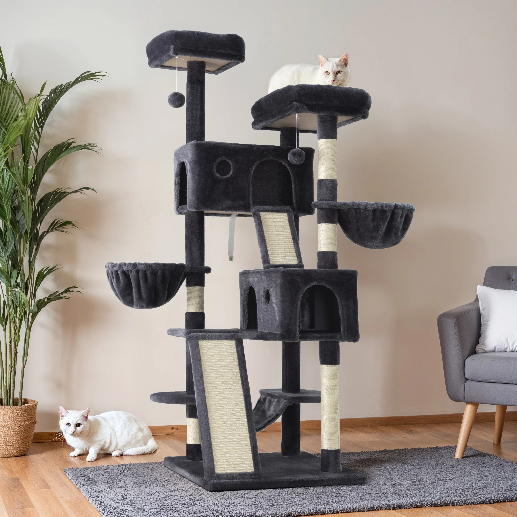 65in Multi-Level Cat Tree 1