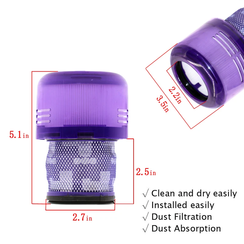 Dyson V11 SV14 Bagian Penyedot Debu 