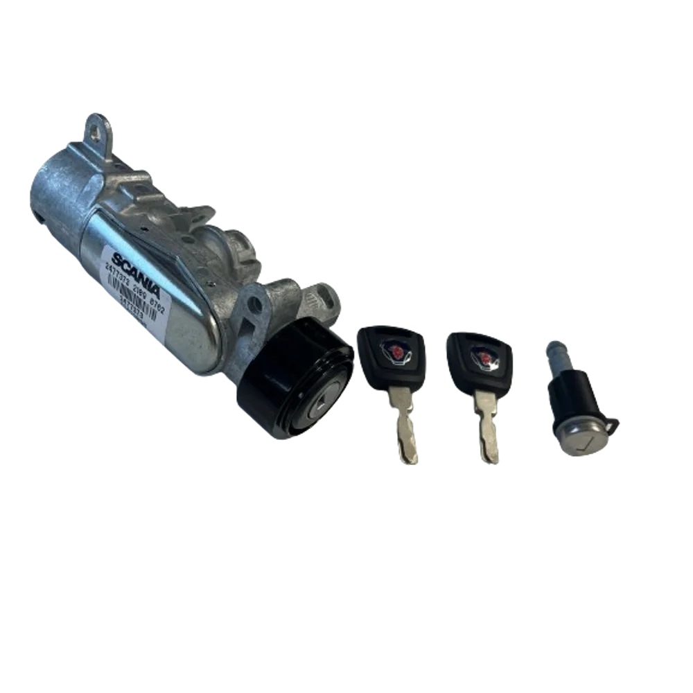 

For Scania Steering Ignition Switch 1 Cylinder Lock 2 With Key Oem 2477373
