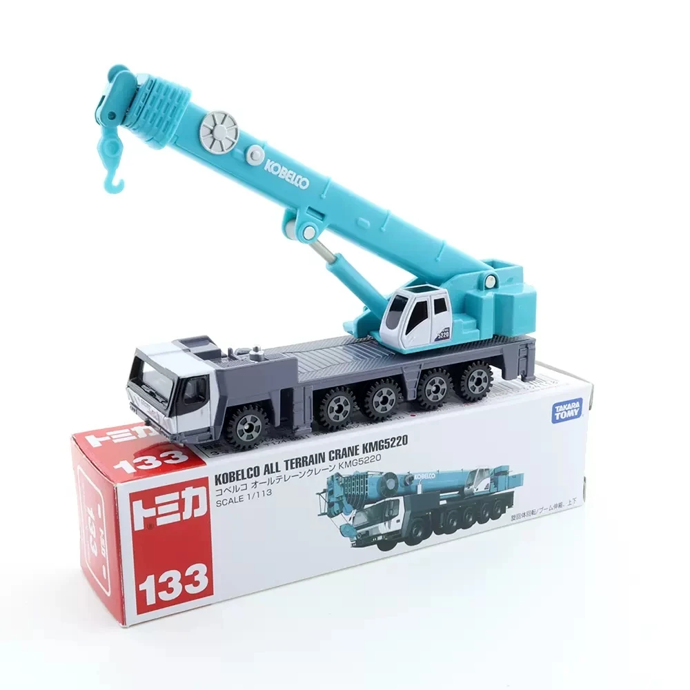 

Tomica длинный тип No.133 Kobelco вездеходный кран KMG5220, автомобильные игрушки для детей