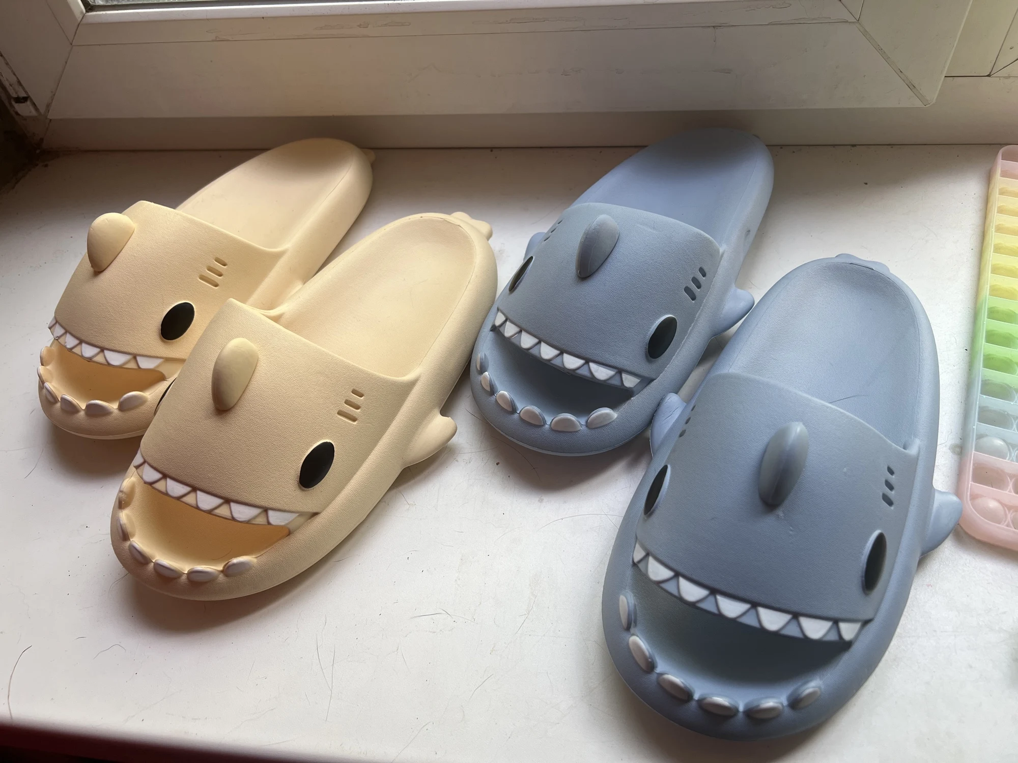 Cozy Shark Slippers (For Summer)