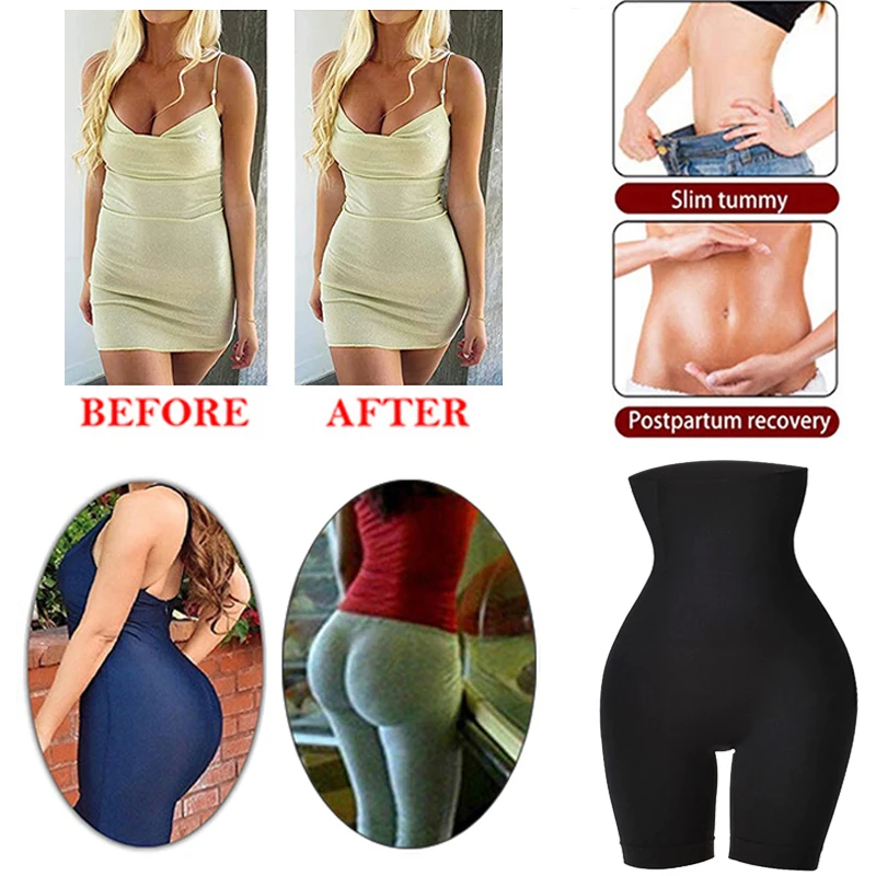 Intimo Modellante da Donna, Mutandine Contenitive per la Pancia a Vita Alta Body Shaper per la Vita Trainer per la Coscia Leggings più Sottili per la Perdita di Peso
