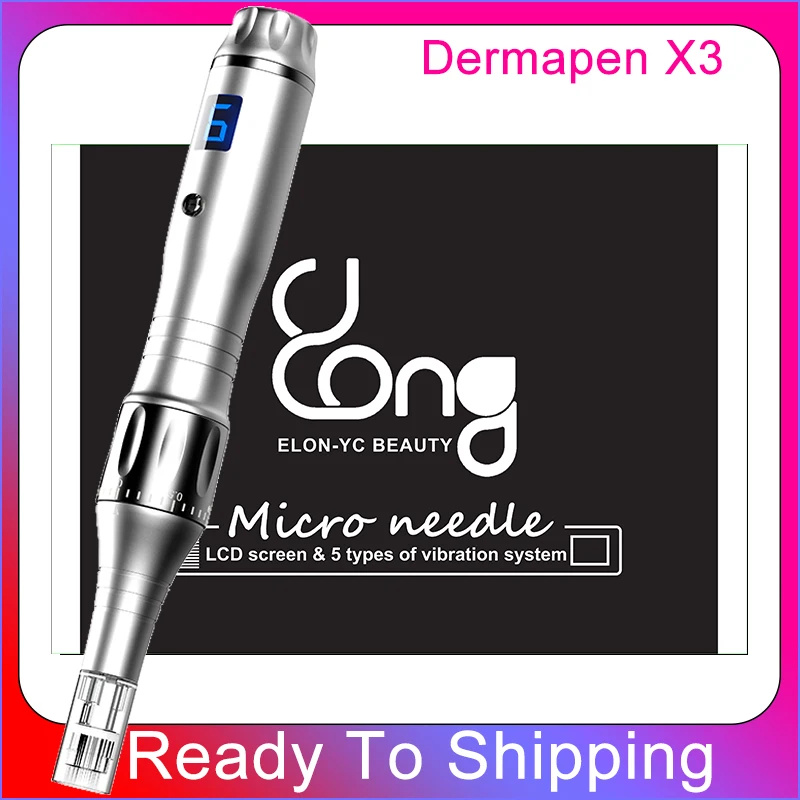 Elon-Yc Wireless Dermapen Professional Microneedling System Hight Quality 6 Livelli Derma Pen Skin Care Hydrapen Per Salon
