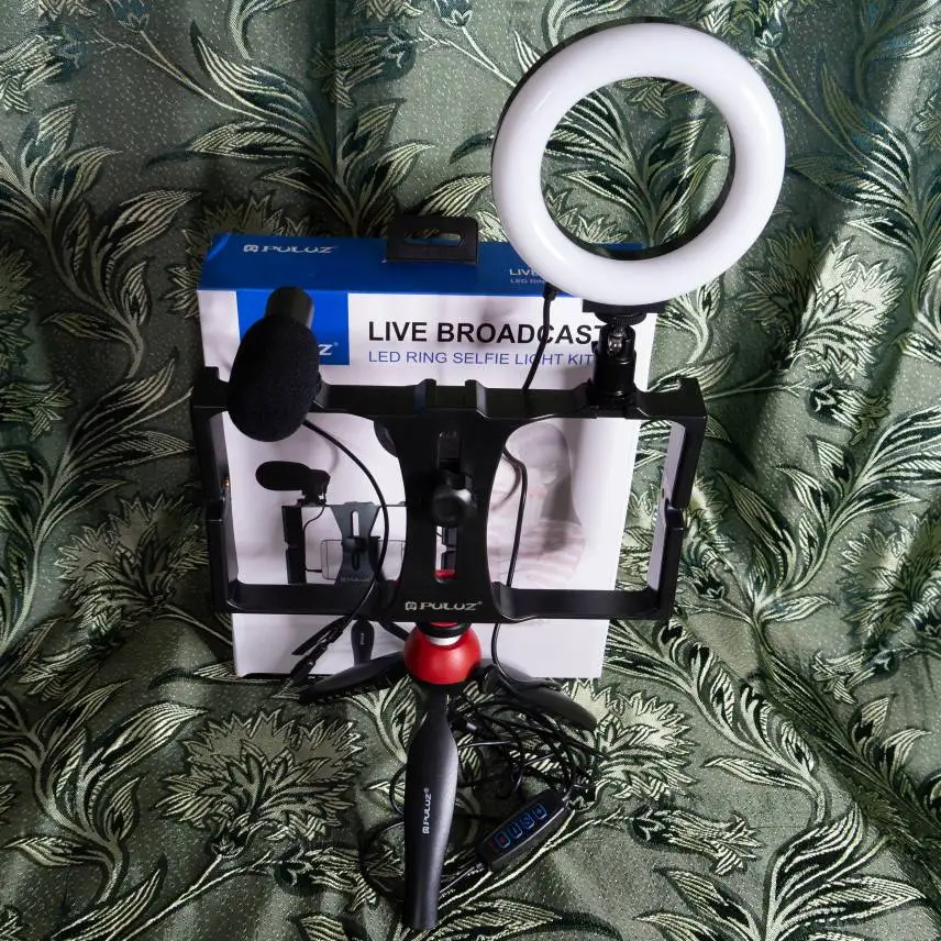 配信機器・PA機器・レコーディング機器 ulanzl uw-mic20t Amazon.com: ZealSound Podcast Equipment Bundle,Audio