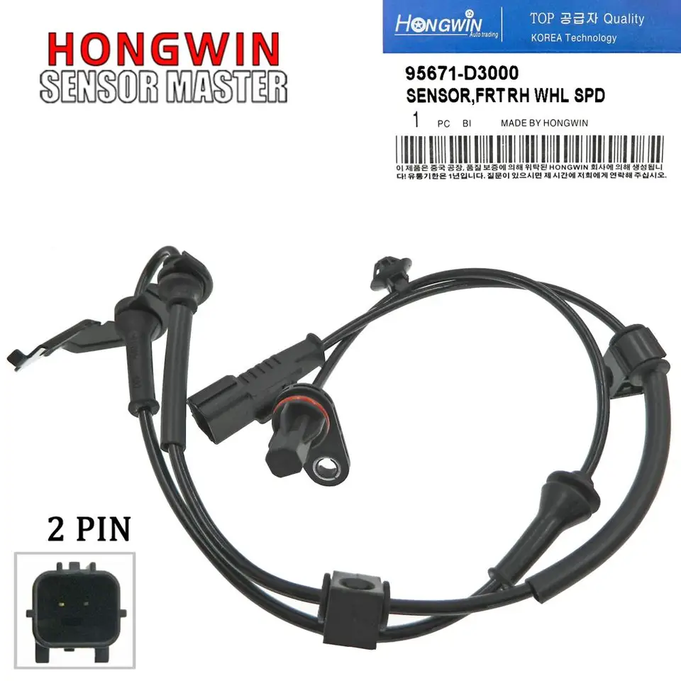 Group NO.: Capteur De Vitesse De Roue ABS Pour Kia Sportage, Avant Droit, Magasins Neufs, 11-16, 956703W300, 956713W300