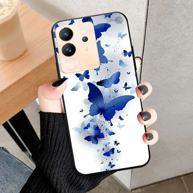 Sleek Black Soft Silicone TPU Protective Phone Case