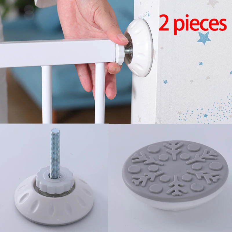 Accessories for Baby Safety Gate Stair Column Fixing Anti-skid Pads Wall Protector Anti-skirt Board