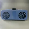 12000mAh Portable Power Bank with Fan 5 Adjustable Wind Speeds, Built-in Multi-mode Flashlight DC 5V/2A Output 3-in-1 Power Bank 5