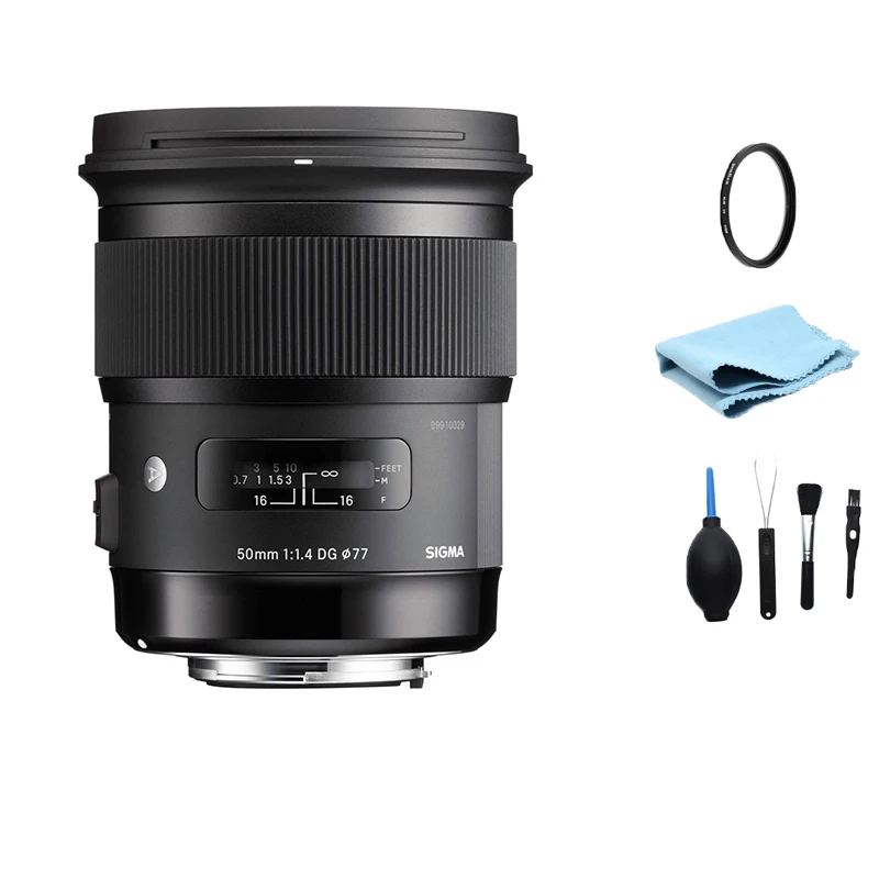 

Sigma 50mm F1.4 DG HSM Art Full Frame Large Aperture Fixed Focus Lens Portrait Photography (Used)