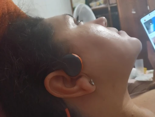Original Lenovo X7 Air Conduction Headphone Wireless Bluetooth 5.3 Earphones Bone Conduction Sports Headset Outdoor EarHook Mic photo review