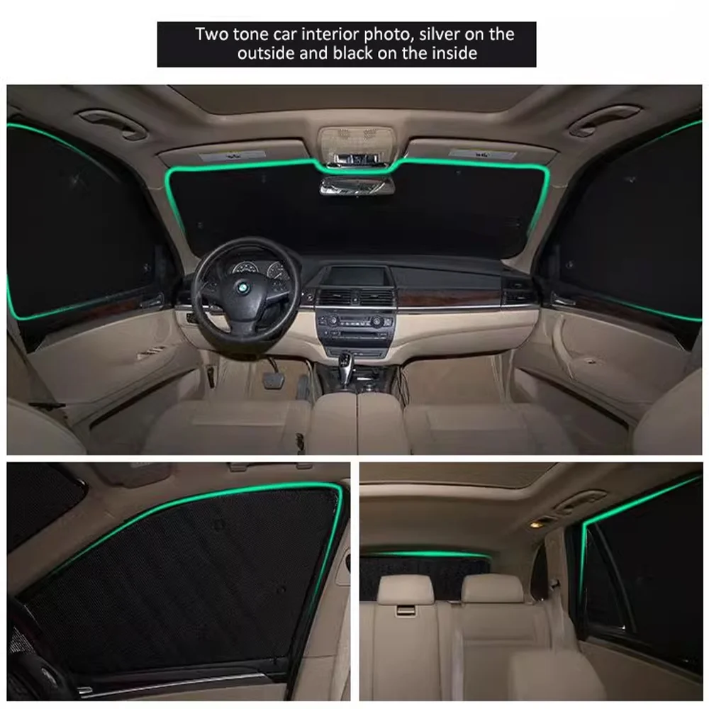 Parasole Parabrezza Ombrello Per Ford Kuga 2013-2023, Protezione UV E Termica, Pieghevole Argento