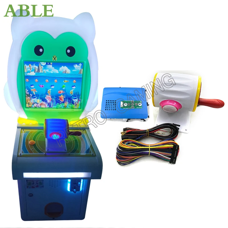 Diy Arcade Fishing Game Machine Parts Kit With Fishing Joystick Rocker Catcher With Button And 