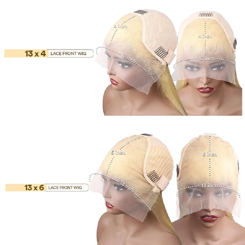 30 Inch HD Transparent Straight 200% Density 13x4 Lace Front Human Hair Wigs 13x6 Human Hair Lace Frontal Wigs On Clearance Sale