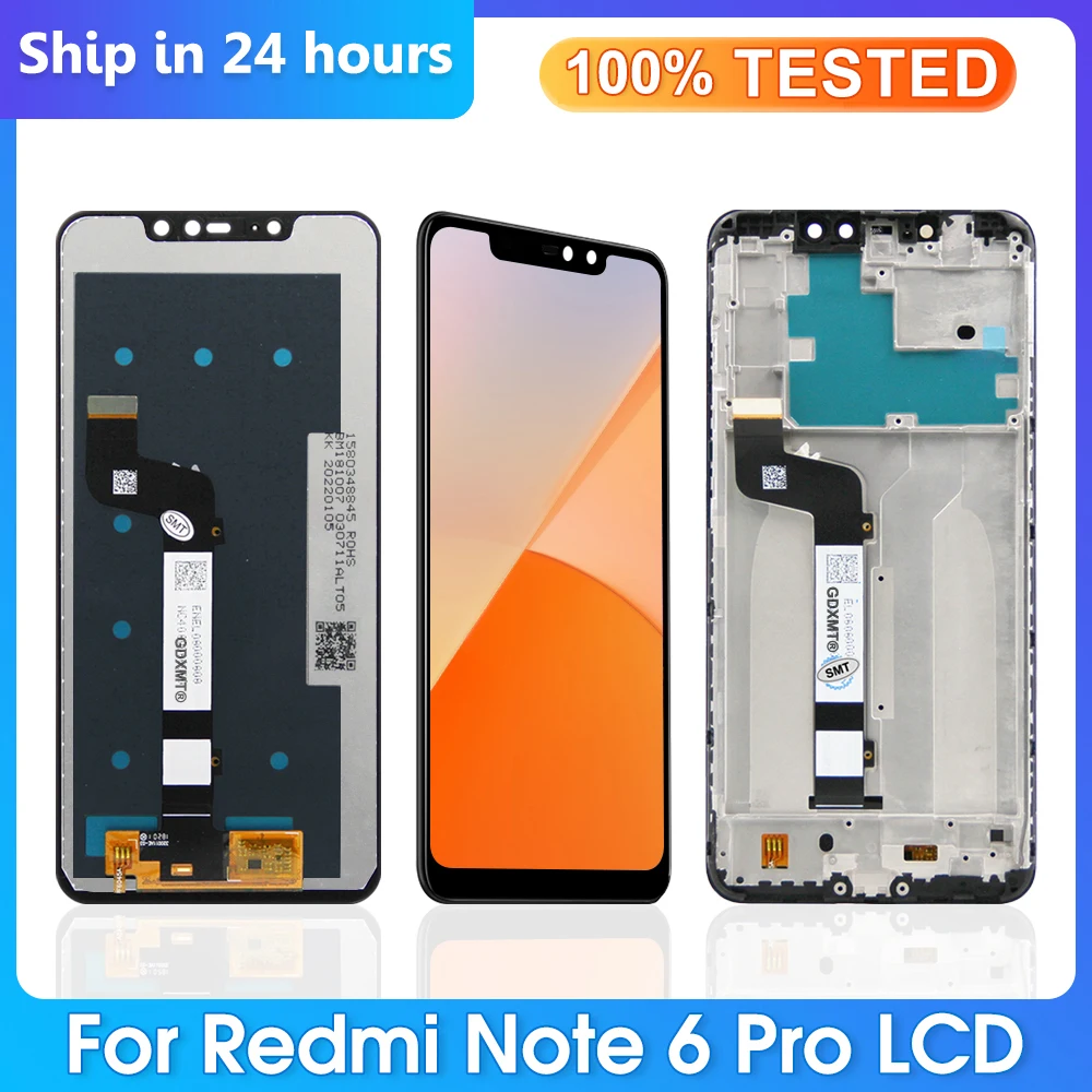 100% tested For Xiaomi Redmi Note Pro LCD Display Touch Screen