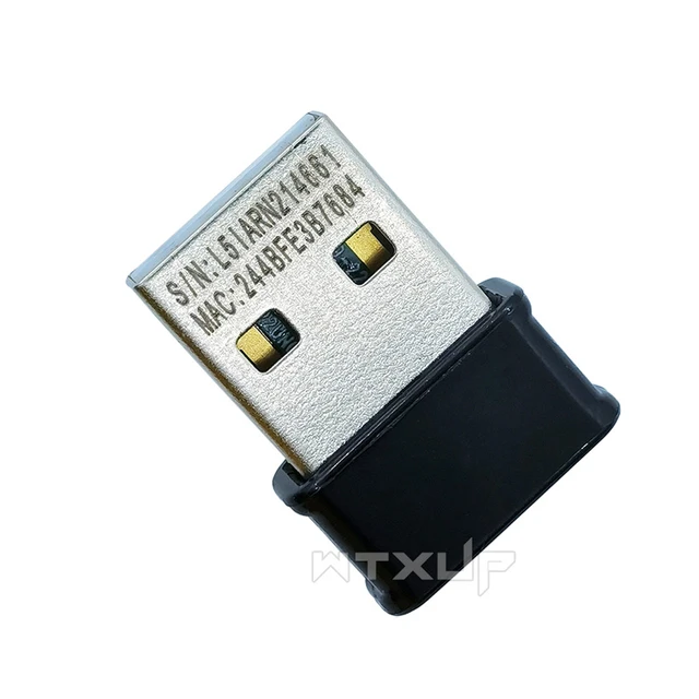 Nano adaptador USB Wi-Fi* 2,4 GHz (B/G/N)