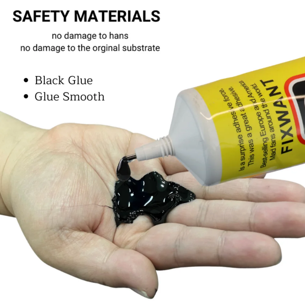 FIXWANT 15/50/110ML T7000 Black Cellphone Tablet Repair Battery Cover LCD Frame Adhesive T-7000 Electronic Components Glue 2